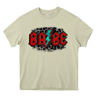Mossy lightning bolt babe Heavy Core Tee - Jasminsmagicworld