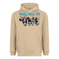 Mushroom holy cow i'm one Heavyweight Hoodie - BarkalooDesign