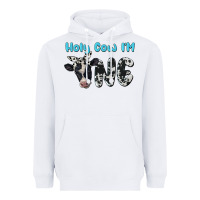 White holy cow i'm one Heavyweight Hoodie - BarkalooDesign