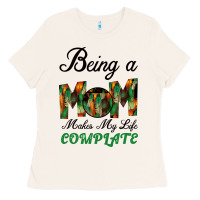 Bone Being A Mom Makes My Life Complete For dark Ladies Tee - Bettercallsaul
