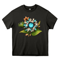 Asphalt gemstone sunflower Heavy Core Tee - JahusDesignShop