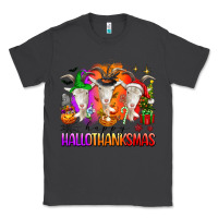 Smoke happy hallothanksmas goats Classic Tee - texasbilliewilder
