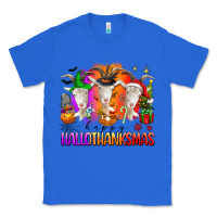 True Royal happy hallothanksmas goats Classic Tee - texasbilliewilder