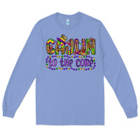 Colony Blue cajun to the core Long Sleeve Tee - OliviaCreatesArt