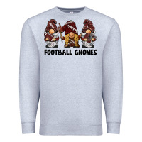 Heather Grey football gnomes Premium Sweatshirt - BarkalooDesign