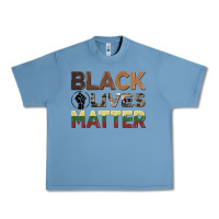 Pebble Blue black lives matter juneteenth Urban Heavy Tee - CowGirlArtShop