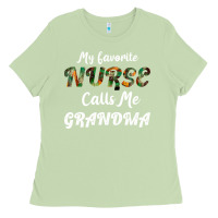Matcha My Favorite Nurse Calls Me Grandma Ladies Tee - Bettercallsaul