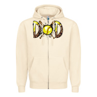Sandshell dad softball Zipper Hoodie - RacoonDesign