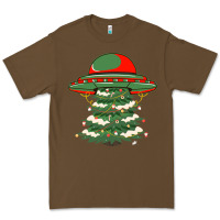 Cacao Ufo Christmas Pine Tree Premium Tee - Bettercallsaul