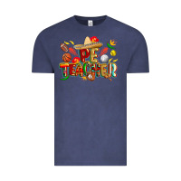 Vintage Denim cinco de mayo pe teacher Vintage Tee - CowGirlArtShop