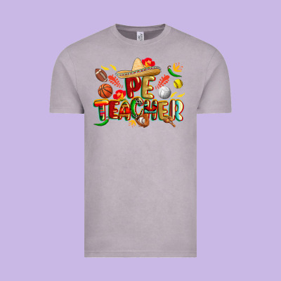 Cinco De Mayo Pe Teacher Vintage Tee Designed By Cowgirlartshop