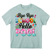 Arona bye bye school hello pool Heavy Core Tee - BarkalooDesign