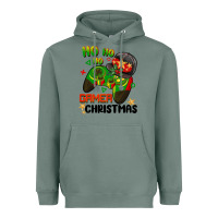 Sage ho ho ho gamer Christmas Heavyweight Hoodie - BarkalooDesign