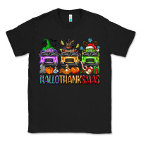 Black hallothanksmas school bus Classic Tee - texasbilliewilder