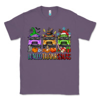 Lavender hallothanksmas school bus Classic Tee - texasbilliewilder