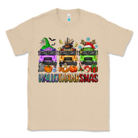 Mushroom hallothanksmas school bus Classic Tee - texasbilliewilder