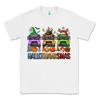White hallothanksmas school bus Classic Tee - texasbilliewilder