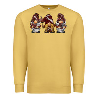 Antique Gold football gnomes Premium Sweatshirt - BarkalooDesign