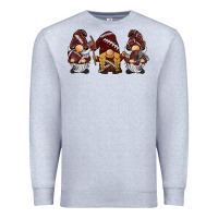Heather Grey football gnomes Premium Sweatshirt - BarkalooDesign