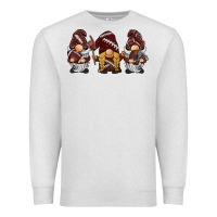 Oatmeal Heather football gnomes Premium Sweatshirt - BarkalooDesign