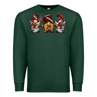 Sports Green football gnomes Premium Sweatshirt - BarkalooDesign