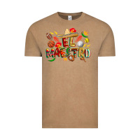 Vintage Coffee cinco de mayo el maestro Vintage Tee - CowGirlArtShop