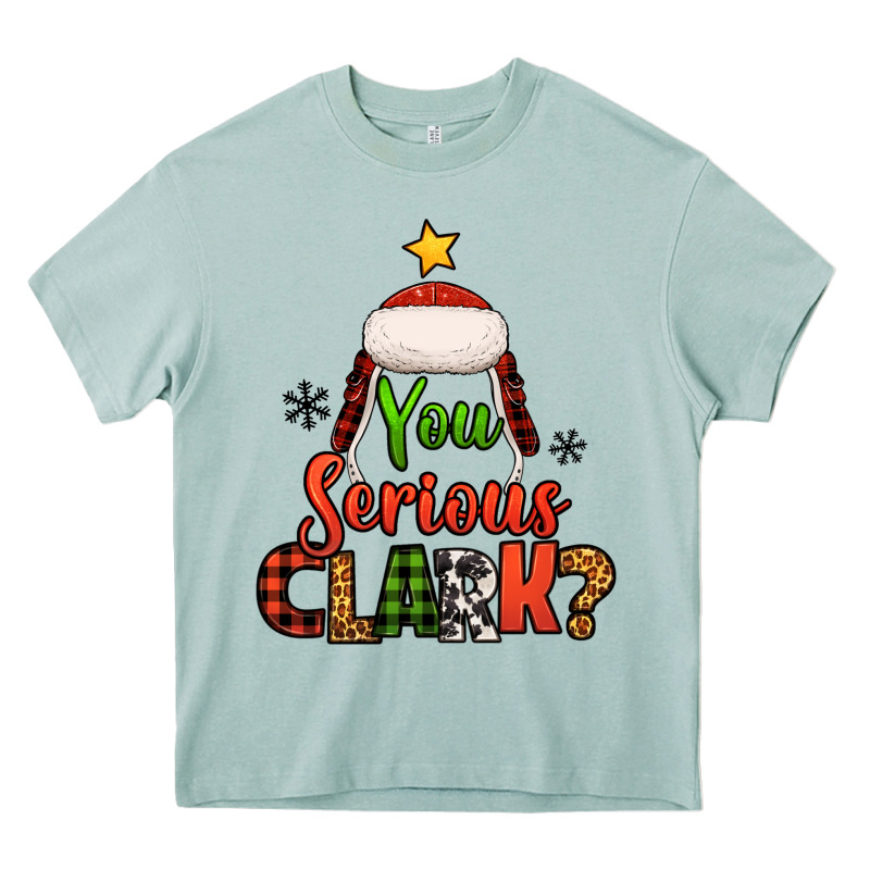 You Serious Clark Christmas Tree Heavy Core Tee by Jasminsmagicworld | Teevron