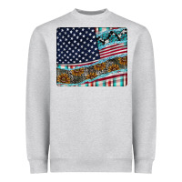 American Flag Mouse Pad Heavyweight Sweatshirt | Teevron