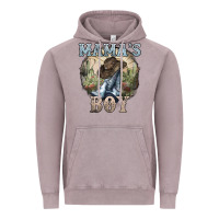 Vintage Zinc Mama's Boy western Cowboy boots cactus Vintage Hoodie - HowdyJamesFarm