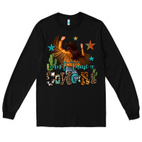 Black can't tame a cowgirl Long Sleeve Tee - OliviaCreatesArt