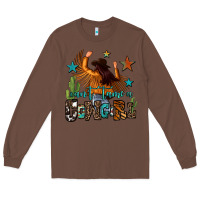 Chestnut can't tame a cowgirl Long Sleeve Tee - OliviaCreatesArt