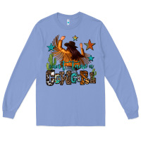 Colony Blue can't tame a cowgirl Long Sleeve Tee - OliviaCreatesArt
