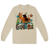Mushroom can't tame a cowgirl Long Sleeve Tee - OliviaCreatesArt