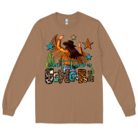 Toasted Coconut can't tame a cowgirl Long Sleeve Tee - OliviaCreatesArt