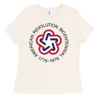 Bone American Revolution Bicentennial 1776  1976 Ladies Tee - trangStudio