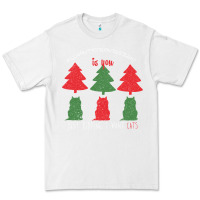 White All Want For Christmas is You Just Kidding I Want Cats Premium Tee - Bettercallsaul