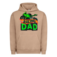 Pigment Burro racing dad with racing motorcycle Urban Hoodie - AdoDesignShop