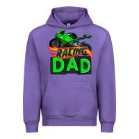 Tulip racing dad with racing motorcycle Urban Hoodie - AdoDesignShop