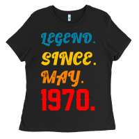 Black Legend Since May 1970 Ladies Tee - Bettercallsaul