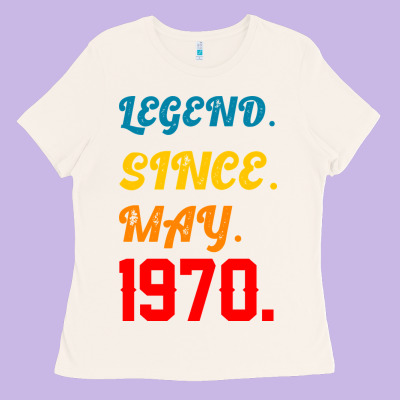 Legend Since May 1970 Ladies Tee Designed By Bettercallsaul