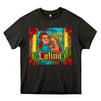 Asphalt hundred percent latina strong woman Heavy Core Tee - Jasminsmagicworld