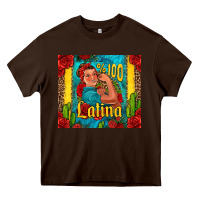 Hundred Percent Latina Strong Woman Heavy Core Tee | Teevron
