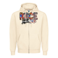 Sandshell race girl Zipper Hoodie - RacoonDesign