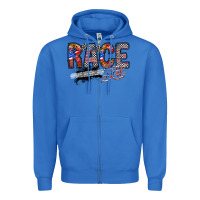 True Royal race girl Zipper Hoodie - RacoonDesign