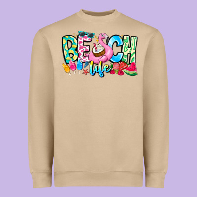 Besch Life Heavyweight Sweatshirt Designed By Cowhidedigitalart