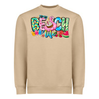 Mushroom Besch Life Heavyweight Sweatshirt - CowhideDigitalArt
