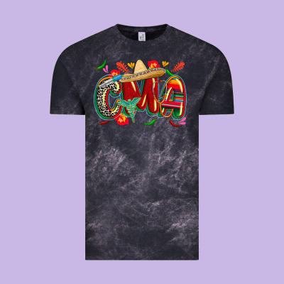 Cinco De Mayo Cma Vintage Tee Designed By Cowgirlartshop