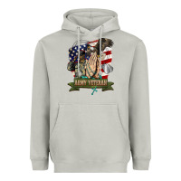 Moon Dust army veteran  pray Heavyweight Hoodie - BarkalooDesign