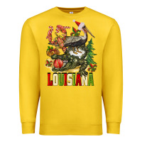 Lemon Christmas Louisiana Premium Sweatshirt - BarkalooDesign