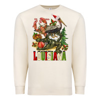 Sandshell Christmas Louisiana Premium Sweatshirt - BarkalooDesign